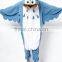 Wholesale Warm Embroidered Owl Flannel Onesie