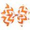 Deshine Wholesale Ribbon Bow Colorful Ripple Bobby Pins ZX1041
