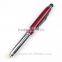 3 in 1 laser pointer led touch pen with led torch light