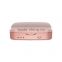 Rose gold lighted compact pocket mirror with power bank for multiuse