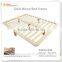 Solid wood bed frame base Knock Down Bed slats Poplar Birch