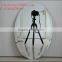 large frameless beveled vanity oval wall mirror 36x24"