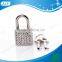 AJF square lock with key crystal lock small handbag lock