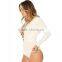 New Arrive Women Sexy Metal Rope Design Jumpsuit Bodysuit With Long Sleeve Rompers Overalls Women