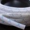 High temperature high pressure flexible tranparent food grade polyester braided silicone hose