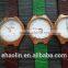 2016 Bewell new product novelty natural quartz wooden watches for mens and lady