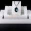 5mm Black Acrylic Jewelry Necklaces Bust Display
