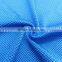 shiney football pattern blue 238gsm net warp sportswear lycra nylon fabric