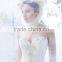 2015 New Design Top Quality China Factory Made embroidered tulle bodice ruffled tiered organza sexy bridal wedding