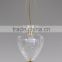 2015 Modern hanging glass pendant lamp/light for hotel decoration with UL