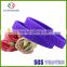 Custom promotional and decorative silicone wristband with printed logo