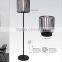 Best Price Pendant Lamp Hot Sale Black Iron Cage White Fabric Inner Shade Indoor Fancy Restaurant Hanging Light From Guzhen