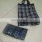 Folding fabric cart with wheels, fashion bag with wheels