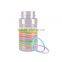 portable colorful rings tritan water bottle tea drink bottle