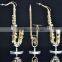 Goldplated Soprano Saxophone Mini Musical Instruments