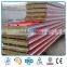 Metal building material Rockwool sandwich roof panels
