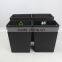 Hotel Leatherette Waste Basket With Plastic Liner