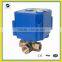 3 way motorizd water ball valve for solar water system hot water control system cold water