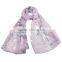 Classic Bird Animal print Hot Sale Whole Sale Chiffon Scarf In stock