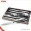 Hot selling high quality stainless steel serrated steak knife set