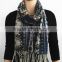 2015 Latest Classical Floral Print Wool Scarf