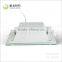 18W glass ceiling mounted panel light