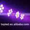 Sound-active and Foot switch Control 28*Tri-RGB 82W DMX LED 4 Par System led par