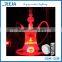 RGB waterproof color changing plastic hookah light/wireless decoration led illuminated glass shisha light base