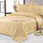 2015 Polyester/cotton jacquard embroidered bedspread
