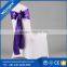 Spandex/rycra Chair Cover With Beautiful Satin Sash for Banquet Use and Wedding