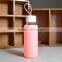 Cheap plastic silicone sleeve clear sport bottle,screw lid handle plastic water bottle,custom colorful sports water bottle