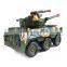 B/O go and bump military model tank toys with light and sound