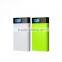 Portable Power Bank 10000mah Dual-port Battery Charger with LED Display and Flash Light