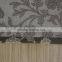 New arrival 100% polyester flower design embroidery window curtain fabric