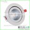 SAA approved cut out 145-150mm 20w 25w round dimmable led downlight with 360deg adjustable shop light