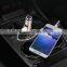 starting car charger dual usb car charger with earphone bluetooth earphone 2016 the newest product