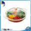 zhejiang populer sale top quality ice plastic transparent salad bowl