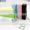portable power bank keychain perfume mobile power perfume 2600mah power bank