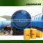 2016 good reputation High quality waste tires recycling pyrolysis machine