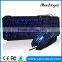 2015 Great USB Wired gaming keyboard and mouse with color backlit
