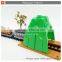 Kids battery operated plastic railway train speed track toy