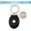 oval-shaped trolley coin keychain holder for supermarket