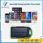 Dual USB Solor Charger 8000mAh Solar Power Bank Waterproof for iPhone for iPad for Android Phone