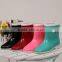 2015 Fashion clear women cheap pvc beautiful rain boots