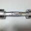 Fixed chromed dumbbell set