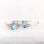 Online Shop  Rings Silver Blue Gemstone Jewelry SRO041R