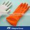 Unlined household rubber latex gloves made in china