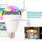 Smart Bulb Wireless Bluetooth Audio Speakers 3W E27 LED RGB Light Music Bulb Lamp Color Changing WIFI APP Control