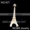 hung Effiel tower on the necklace ,decoration of garment-927