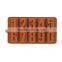 Numbers Shapes Silicone Chocolate Mold, Brilliant for Birthday